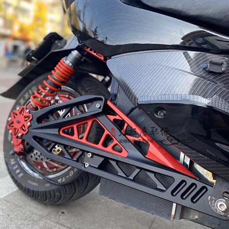 电摩莲花平叉鬼一战速劲战四代目小龟改装铝合金平叉