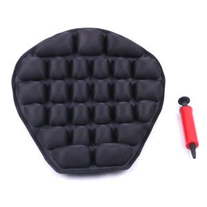 新品摩托车长途气囊坐垫套座垫电动n车坐垫防水透气防晒踏板座椅