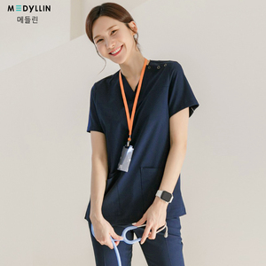 韩国美容院工作服