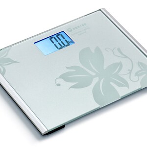 香山牌可称重200kg电子人体称健康秤大台面大屏显q示200kg人体重