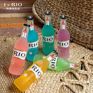 rio锐澳鸡尾酒玻璃霓虹经典瓶装275ml*6瓶低度气泡酒果味洋酒rio