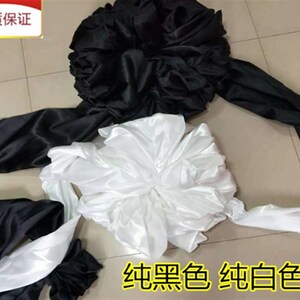 灵车花白事丧事车头花灵堂装饰a黑花殡仪车头花手札灵车花殡葬用