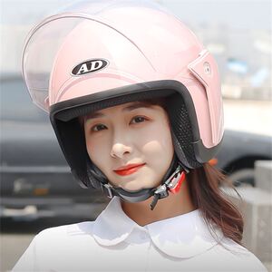 安全帽电动车儿童头盔女孩四季款男孩骑电动车戴的帽子区英怡129