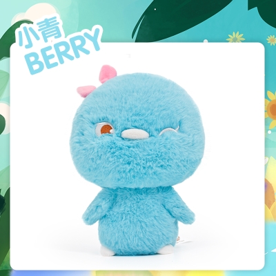 小鸡彩虹新款毛绒玩具公仔23cm小号萌娃娃不掉毛玩偶可爱j睡觉抱