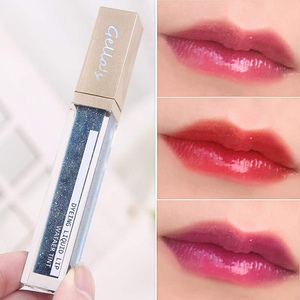 抖音同款口红带闪珠光唇釉星空高颜值少女保湿鎏金流金闪金色亮色