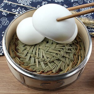 倍欧喜蒸笼垫草编 不粘藤草 包子蒸垫屉垫 蒸布馒头垫草垫子 方形