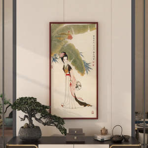 仕女图装饰