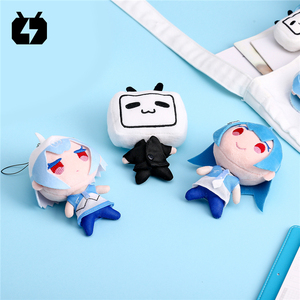 bilibili哔哩哔哩d2233小电视娘钥匙扣钥匙链毛绒挂件.