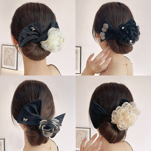 懒人扭扭夹盘发器挽发蝴蝶结韩式盘头丸子头盘发器女盘发带11人付款5