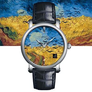 van gogh梵高腕表典藏系列荷兰品牌艺术油画瑞士进口手表男款