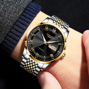 过年送礼物男朋友瑞士古浪琴海手表男机械表全自动防水时尚男士