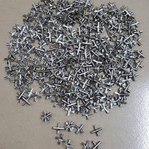 防盗网隐形防护网十字扣工具夹子配件十字夹固定钢丝绳十字卡扣