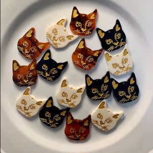 50滕伊南淘宝羊毛毡戳戳乐 仿真猫咪 猫