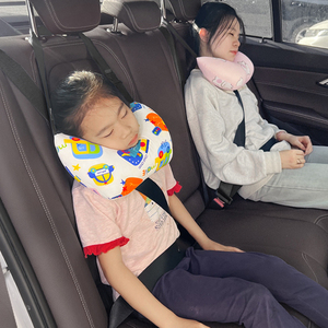 u型枕护颈枕儿童汽车安全座椅护头枕旅行睡觉婴儿汽车可水洗枕头