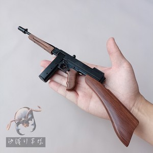 1:3美国汤姆逊冲锋枪模型仿真m1928汤普森合金拼装男玩具不可发射