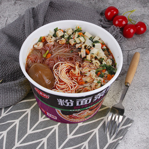 清真小香厨粉面菜蛋搭档方便面金汤肥牛速食早餐桶