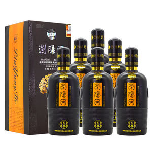 浏阳河湘贡天下k8·纯粮酿造42/52度浓香型475ml*2/6 礼盒装正品