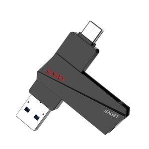 忆捷（EAGET） SU20固态Type-c U盘 USB3.2 Gen2高速传输 128G