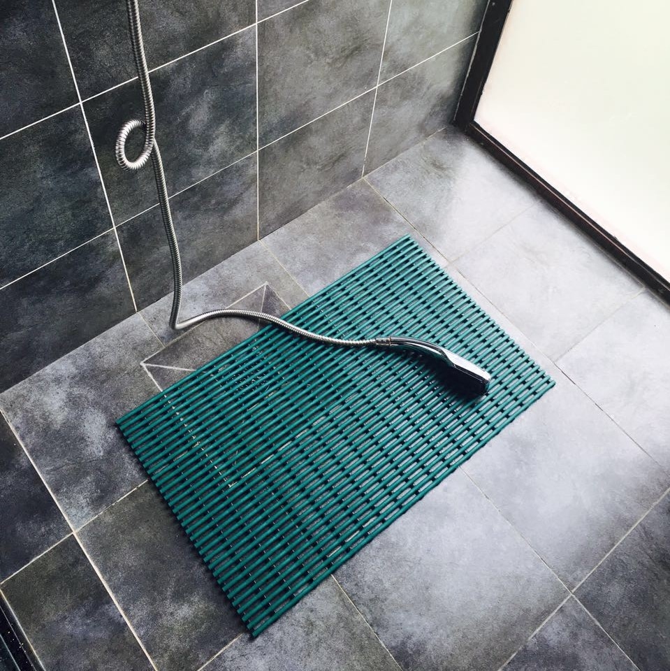 浴室防滑垫淋浴房地板进口韩国hiwalk洗澡脚垫防水酒店卫生间地垫