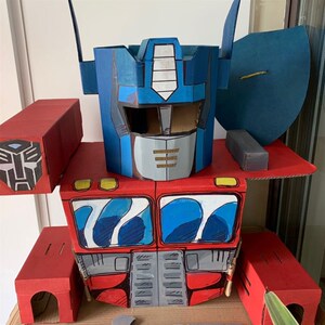 环保衣服走秀儿童男纸箱机器人可穿纸板h恐龙穿戴玩具手工diy纸壳