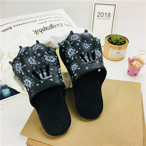 搞怪创意恶搞个性夏季狼爪虎爪子拖鞋情侣防滑卡通透气居家鞋男