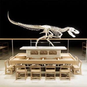 考古恐龙桌 儿童恐龙化石考古挖掘桌 多功能益智桌游实木玩具桌子