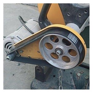 博海350切割机皮带奔奇8011d切割机转动带大优355钢材机橡胶带