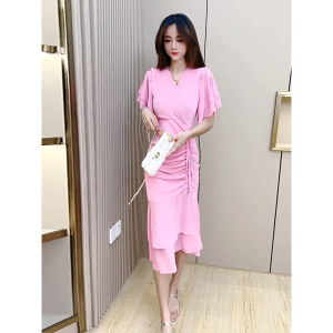 缪明慧淘宝别致漂亮裙子2022半身裙a字裙女短裙显瘦高腰包臀裙一步