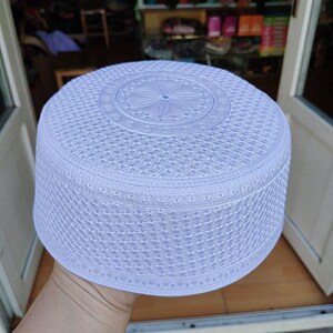 礼拜帽 回穆斯林回民男士白帽子2020年斋月夏季新款回族回