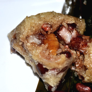 鲜肉粽子10个包邮真空包装湖南特产礼盒装江永香粽大粽子板栗即食