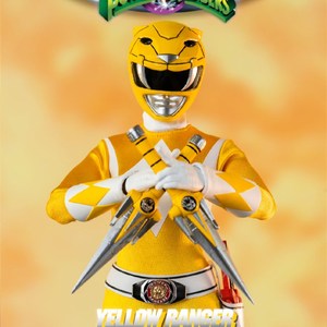 3a/thrdeezero 新恐龙战队 超凡战队 黄衣战士 剑齿虎 玩具模型j.