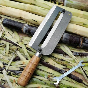 商用专蔗刨皮刀皮果店甘用加厚刮甘蔗皮j削皮刀去水机削甘蔗皮的