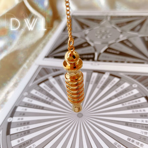 进口isis penduloum healing伊西丝金属黄铜纯铜灵摆调频srt疗愈