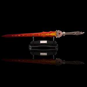 仙剑奇侠传官方 n1:1金属武器「羲和剑」「望舒剑」模型