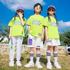 小学生校服夏季运动会开幕式服装儿童短袖班服幼儿园园服夏款套装