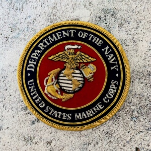 22手工刺绣美国u飞虎队夹克布贴飞虎队徽章配饰皮衣装航空品影视