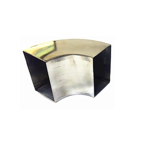 不锈钢90度弯头方通扶手支架方管接头焊接直角转弯25方30方型弯.