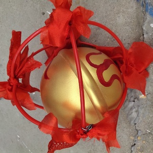 包邮舞狮子绣球引狮球舞龙舞狮道具成人儿y童舞狮表演道具南狮醒