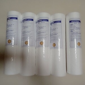 5支净水器前置过滤器pp棉滤芯10寸ht-g通用针孔送扳手直径6.