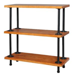 loft工业风复古水管架 多层货架鞋架落地隔板收纳柜置物装饰架