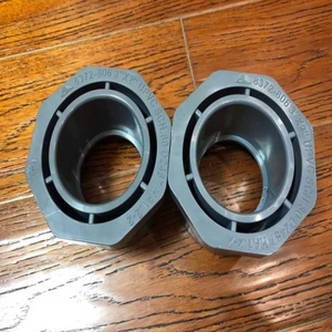 环琪sch80美标国标upvc/cpvc补芯 卜申pvc六角补心变径短接补心