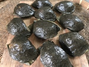 椰丝花生萝卜干田艾约10个吴川特产 黑芝麻田艾籺 湛江特产田艾籺