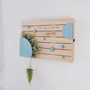 创意实木电表箱遮挡北欧清新电闸箱控开箱装饰盒配电箱集线箱遮盖