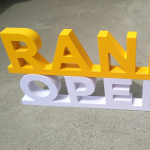 水晶字亚克力字定做背景墙广告牌pvc立体字定s制3门头广告字帖