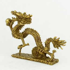 新品公 铜祥云j龙 镇宅龙司开业礼品家居风水吉腾物工艺品摆件