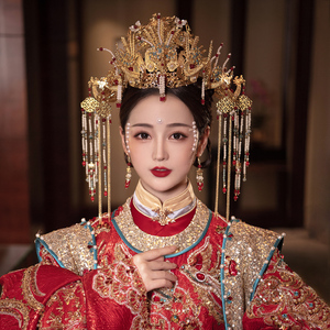 0032人付款淘宝明制汉式结婚服2022年新款男女情侣套装全套凤冠霞帔