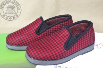 华荣桥老北京布鞋男女棉h鞋泡沫底轻便棉鞋呢子面棉鞋防滑老头靴