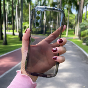 适用华为p30手机壳poro硅胶p20防摔全包镜头气囊小蛮腰加厚por透