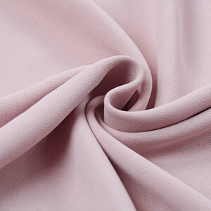 ii缪可21春新款垂感绉纱裤子面料w沙之r舟质感乱麻纯色裙子布2022