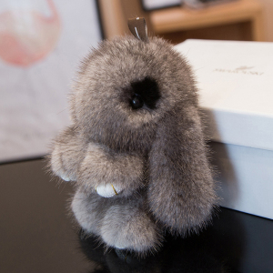 挂饰毛毛兔貂毛